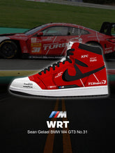 WRT Sean Gelael M4 GT3 Nr. 31 V.1 Custom High-Top Sneakers
